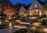 design a custom landscape night lighting plan and high quality 3d render